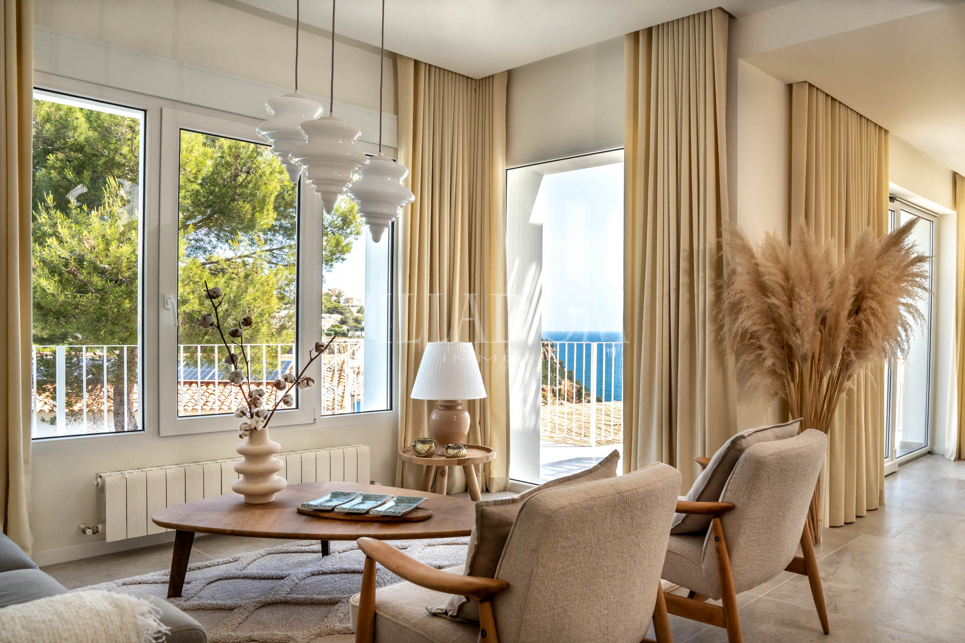 Villa de luxe de 3 chambres avec vue sur la mer à Javea