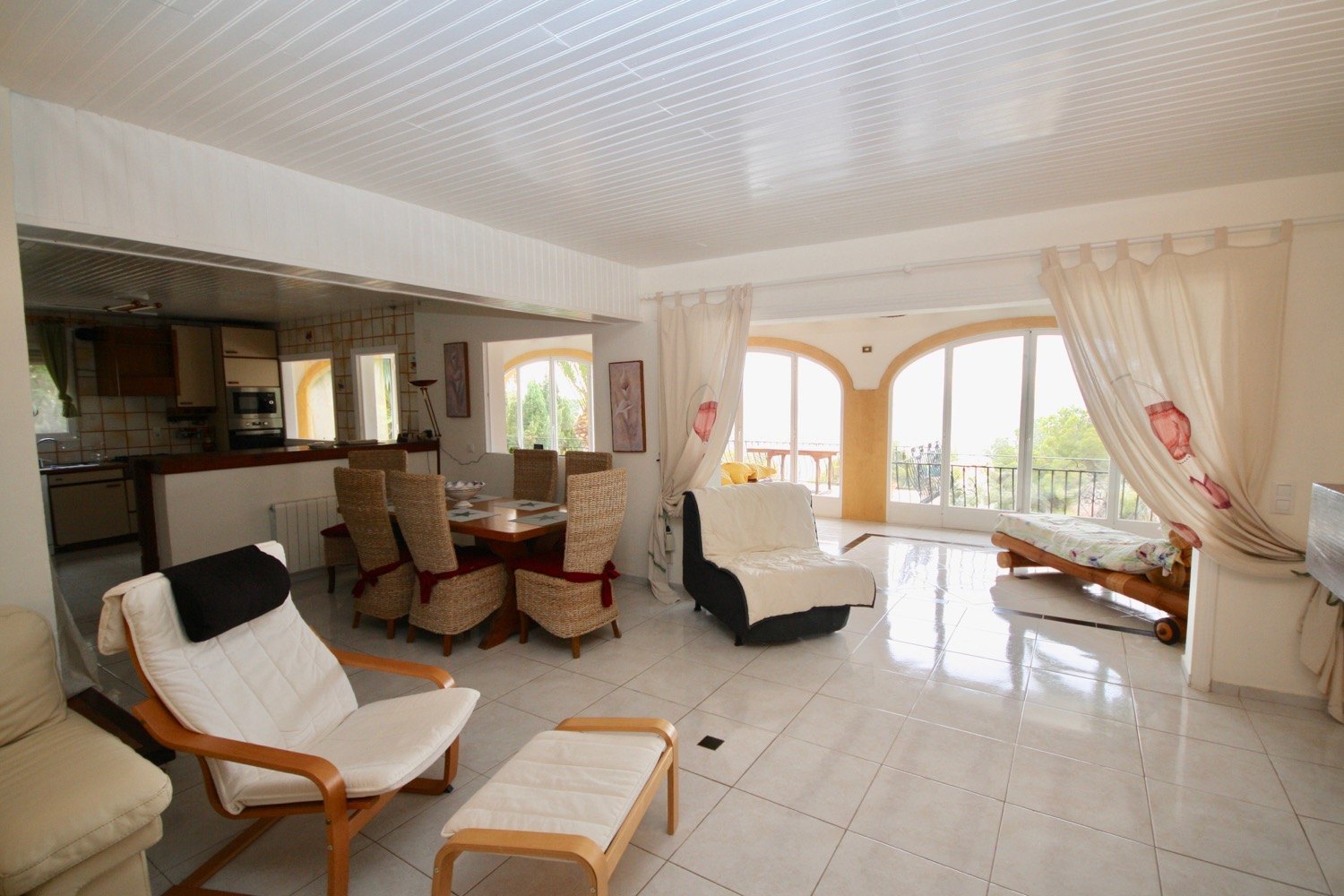 Vente Villa avec beaucoup de place et vue sur la mer à Javea