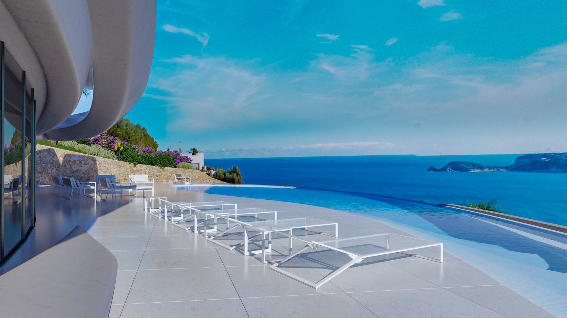 Villa spectaculaire avec vue sur la mer à vendre à Javea
