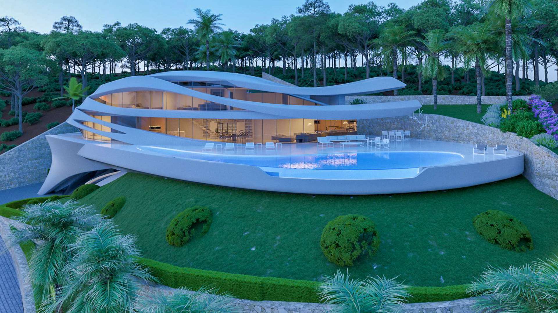 Villa spectaculaire avec vue sur la mer à vendre à Javea